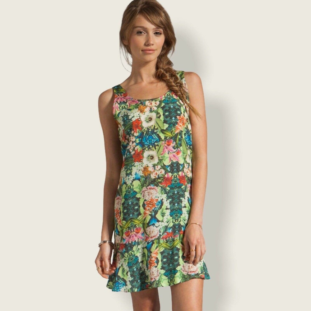 Sam & Lavi Hokulani Dress in Leilani Print XS